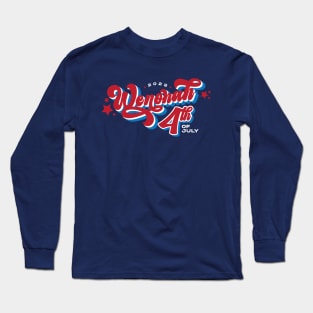 Wenonah 4th_Blue Long Sleeve T-Shirt